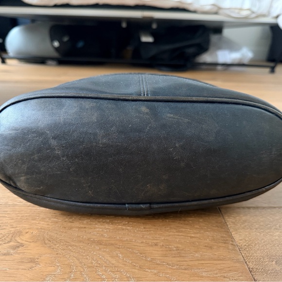 Vintage Coach Whitney Bag Navy Blue - Picture 3 of 10